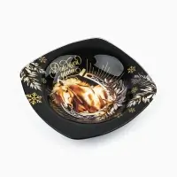 Тарелка глубокая "Денежной удачи", 20 см