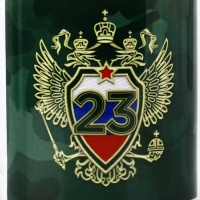 Кружка керамическая с сублимацией &laquo;Настоящему герою. 23 февраля&raquo;, 320 мл