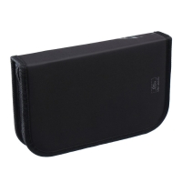 Пенал 1 секция, 130 х 210 х 40 мм, 2 откидные планки, тканевый, Calligrata TOP, Content "Енот"