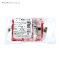 Бисер Чехия "GAMMA" круглый "3"  10/0   5гр  (С132 красный)