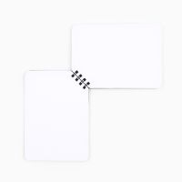 Блокнот А6, 40 листов на скошенном гребне. Белые листы. &laquo;Корги&raquo;