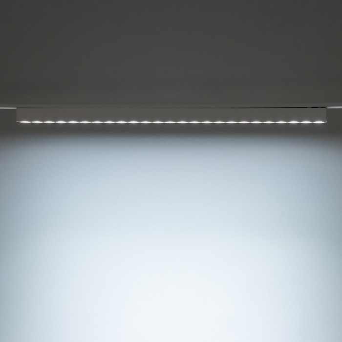 Светильник трековый ULTRA "Линза" LED 30Вт 3000K-5700К CRI90 белый 55,5х2,6х2,4см