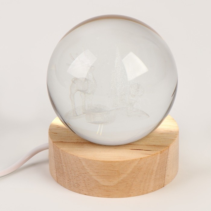 Светильник новогодний &laquo;Новый год! Сказочный лес&raquo;