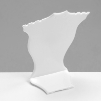 Подставка под кулоны Queen fair, цепи, серьги 10&times;4,3&times;12 см, цвет белый