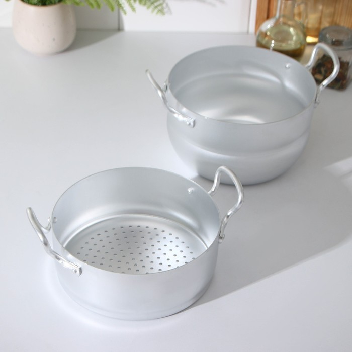 Кастрюля-пароварка, 2.5 л, 1 сетка