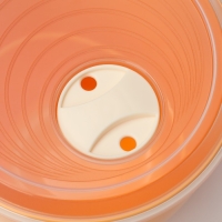 Кружка пластиковая с вакуумной крышкой, 720 мл, цвет МИКС