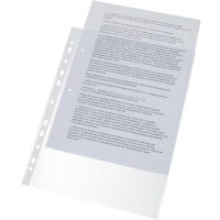 Файл-вкладыш А4, 45 мкм, Calligrata TOP "Breeze" гладкий, вертикальный, тонированные, 50 штук, голубые