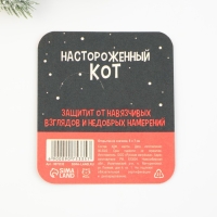 Значок новогодний  &laquo;Новый год: Талисман от сглаза&raquo;, 4,7 х 4,5 см