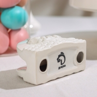 Салфетница Доляна &laquo;Зайка&raquo;, 11,5&times;5,5&times;7,5 см, цвет белый