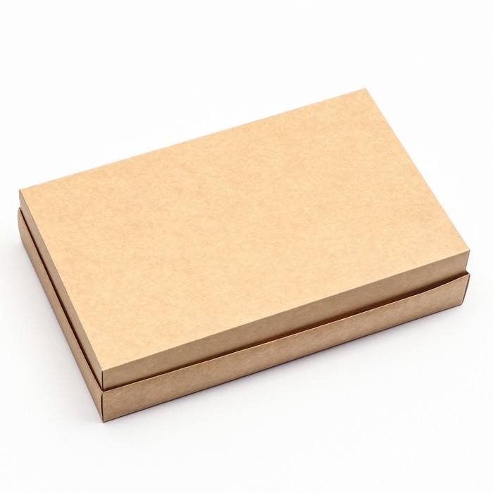 Коробка для макарун, с ложементом, крафт 26,5 х 16,5 х 5,5 см