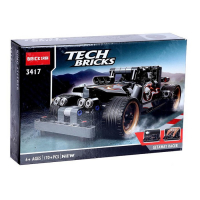 Конструктор с инерционным механизмом &laquo;Супергонка&raquo;, 170 деталей