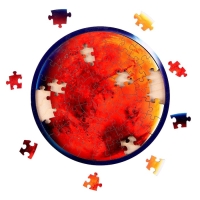 Пазл деревянный &laquo;Марс&raquo;, 20 х 20 см, 73 детали