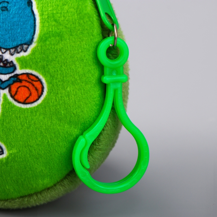 Кошелёк детский для мальчика в шоубоксе &laquo;Динозаврик&raquo;, плюш, цвет МИКС