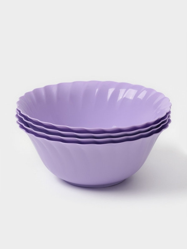 Набор посуды для пикника &laquo;Весёлая компания&ndash; 2&raquo;, на 4 персоны, 41 предмет, пластик, МИКС