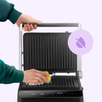 Электрогриль двусторонний КТ-4617 - 2000 Вт