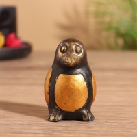 Сувенир бронза "Пингвин" 3х4х6 см