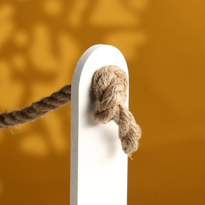 Набор кашпо деревянных 3 в 1 (29×18×33; 25×15×30; 21×12×23) Набор кашпо деревянных 3 в 1 (29×18×33; 25×15×30; 21×12×23) "Аром", белый