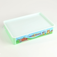 Планшет &laquo;Рисование песком&raquo;, 27 х 39 см, песок 1 кг, 10 фигурок, набор для творчества