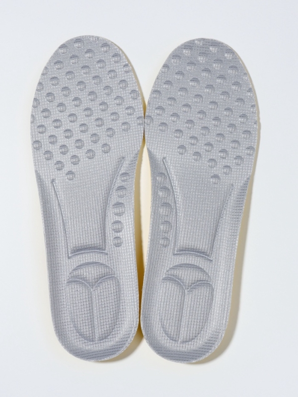 Стельки (полиэстер, морск губ) универс 26-36 р-р 23,4см (пара) серый пак ОТ