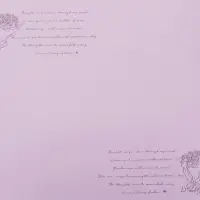 Пленка в листах, 58&times;58 см, "Мысли о тебе..", пудра светлая, 50 микрон