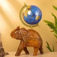 Глобус сувенирный, 22&times;12.5&times;353.5 см, подставка дерево