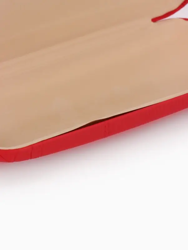 Футляр для очков Июнь2503, 16*5,8*3 см, хлопушка, красный