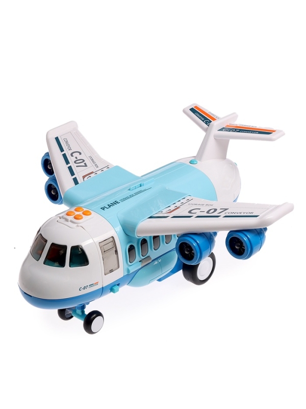 АВТОГРАД Парковка "Пожарный патруль", 6 машин, свет, звук, дым