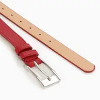 Ремень жен 05-01-02-01, Март2505, 2,7*0,3*110 см, без винта, пряж металл, 1 прокол,