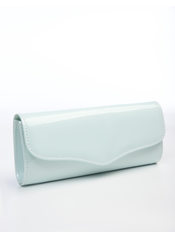 Сумка женская на магните, цвет бирюзовый