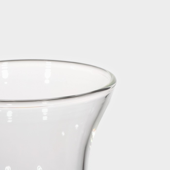 Декантер стеклянный с металлической крышкой Magistro &laquo;Богема&raquo;, 1,5 л, 15,5&times;20,5 см