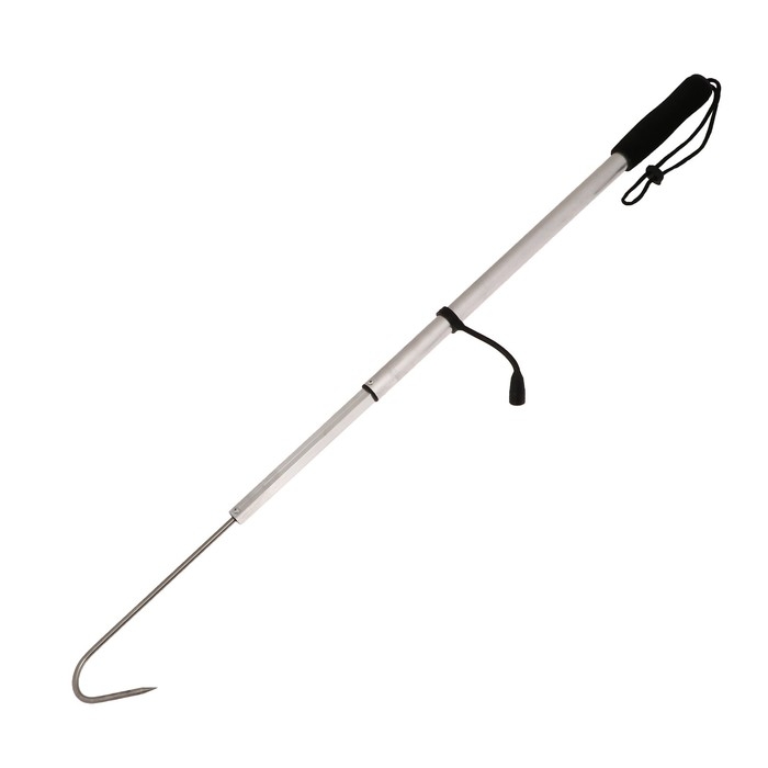 Багорик телескопический 110 см, алюминиевый, защита жала силикон, ручка неопрен
