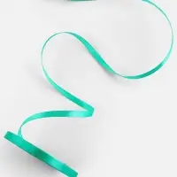 Лента атласная, 6 мм, 23&plusmn;1 м, бирюзовая №54