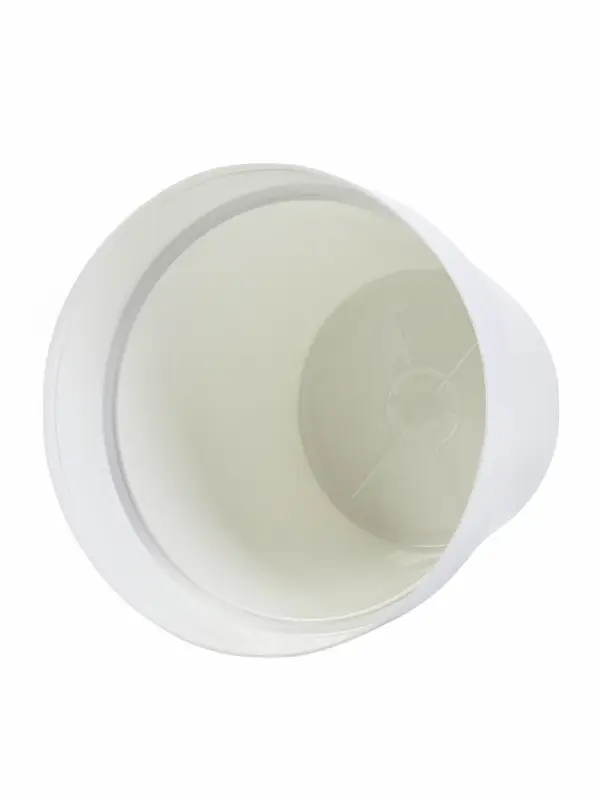 Кашпо со вставкой "Порто" 3,5л, D20 см, h-19 см, цвет белый