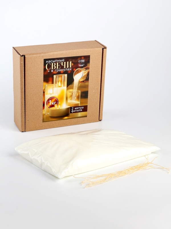 Свечи в гранулах белые, 1кг