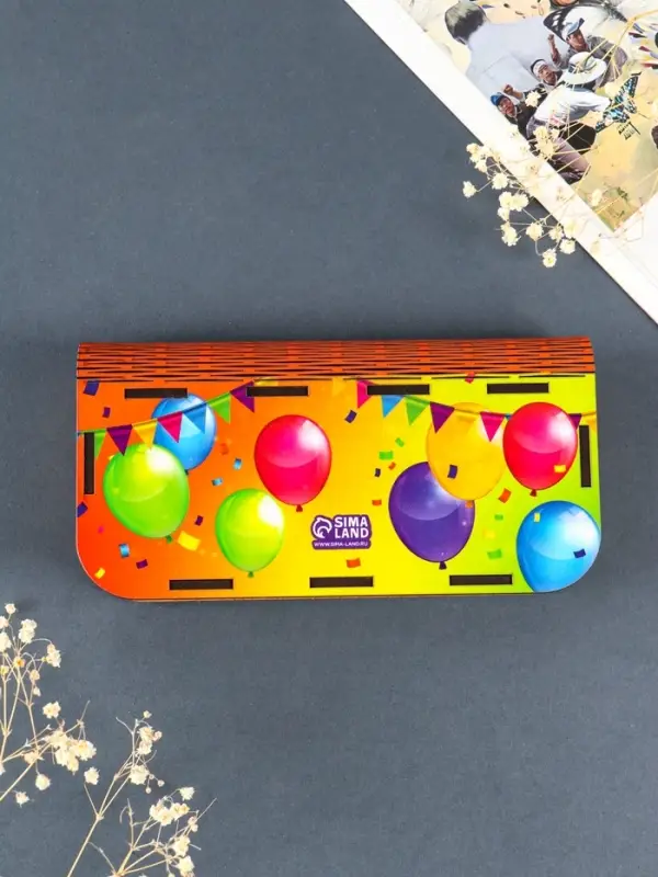 Купюрница "Поздравляем" 17х8,5 см