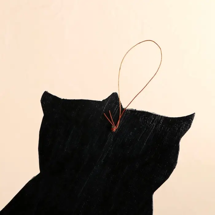 Панно "Сова" дерево с мозаикой, 11х1х20 см