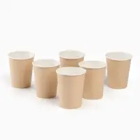 Набор посуды одноразовый &laquo;КРАФТ&raquo;: 6 стаканов, 6 тарелок