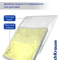 Тетрадь 18л лин Классика CoverPrо fizzy, с пласт.обл., микс