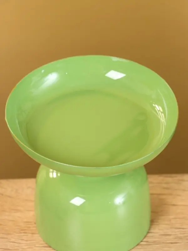 Подсвечник на 1 свечу "Кипарис" глянцевый 10х10х9 см