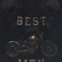 Пакет подарочный вертикальный &laquo;Best man&raquo;, MS 18 х 23 х10 см