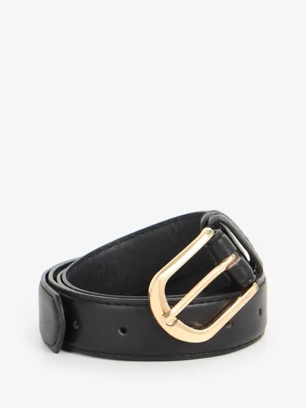 Ремень жен 05-01-01-01, Март2511, 2,8*0,3*110 см, без винта, пряж золото, 1 прокол,