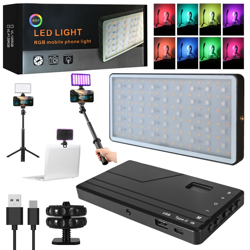 Селфи свет VL-P135RGB (50шт/кор)