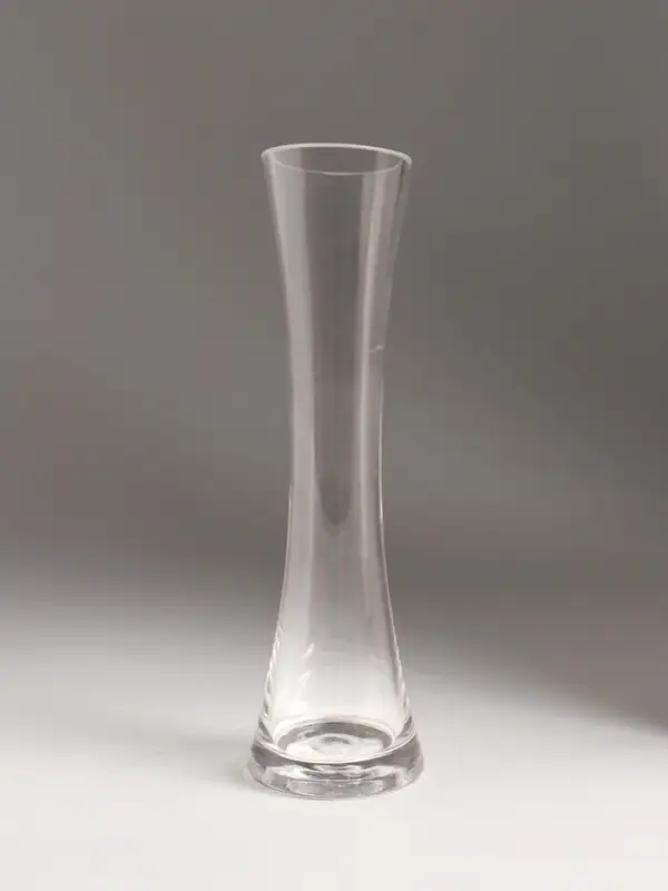 Ваза стекло настольная "Николетт" 20х5 см, прозрачный