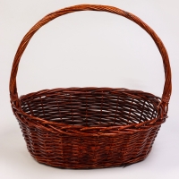 Набор корзин плетеных 50х42х15, 43х36х14, 37х30х12, 32х24х10, 26х20х9 см