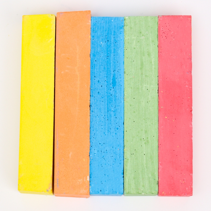 Мел цветной &laquo;Кот и бабочки. JUMBO&raquo;, 5 шт.