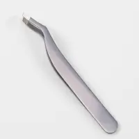 Пинцет скошенный, узкий, 9 см