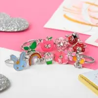 Кольцо детское Выбражулька &laquo;Животный мир&raquo;, форма МИКС, цвет МИКС, безразмерное