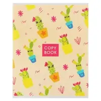 Тетрадь 48 листов в клетку Calligrata &laquo;Паттерн&raquo;, серые листы, МИКС