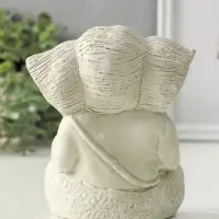 Фигура "Ганеша" размер 12х10 см,гипс, состаренный с росписью