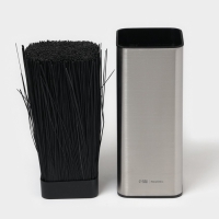 Подставка для ножей с наполнителем Magistro &laquo;Металлик&raquo;, 22,5&times;9,5&times;9,5 см, серебристая